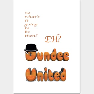 Dundee United 8 Clockwork Orange Posters and Art